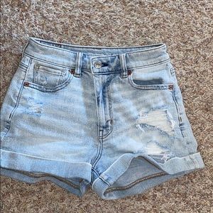 american eagle mom shorts